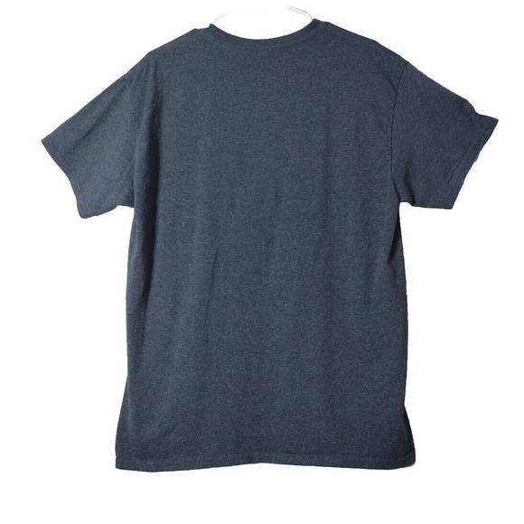 Gildan Mens 1919 Latta Panthers Logo T-Shirt Gray Short Sleeve Size L - Picture 3 of 7